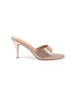 Rose Italia Stiletto Heel Mules